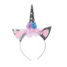 Horse Festival Headband For Kids Girl Children's Party Halloween Hair Accessories Princess Sweet Hairband Korean Handmade Gift